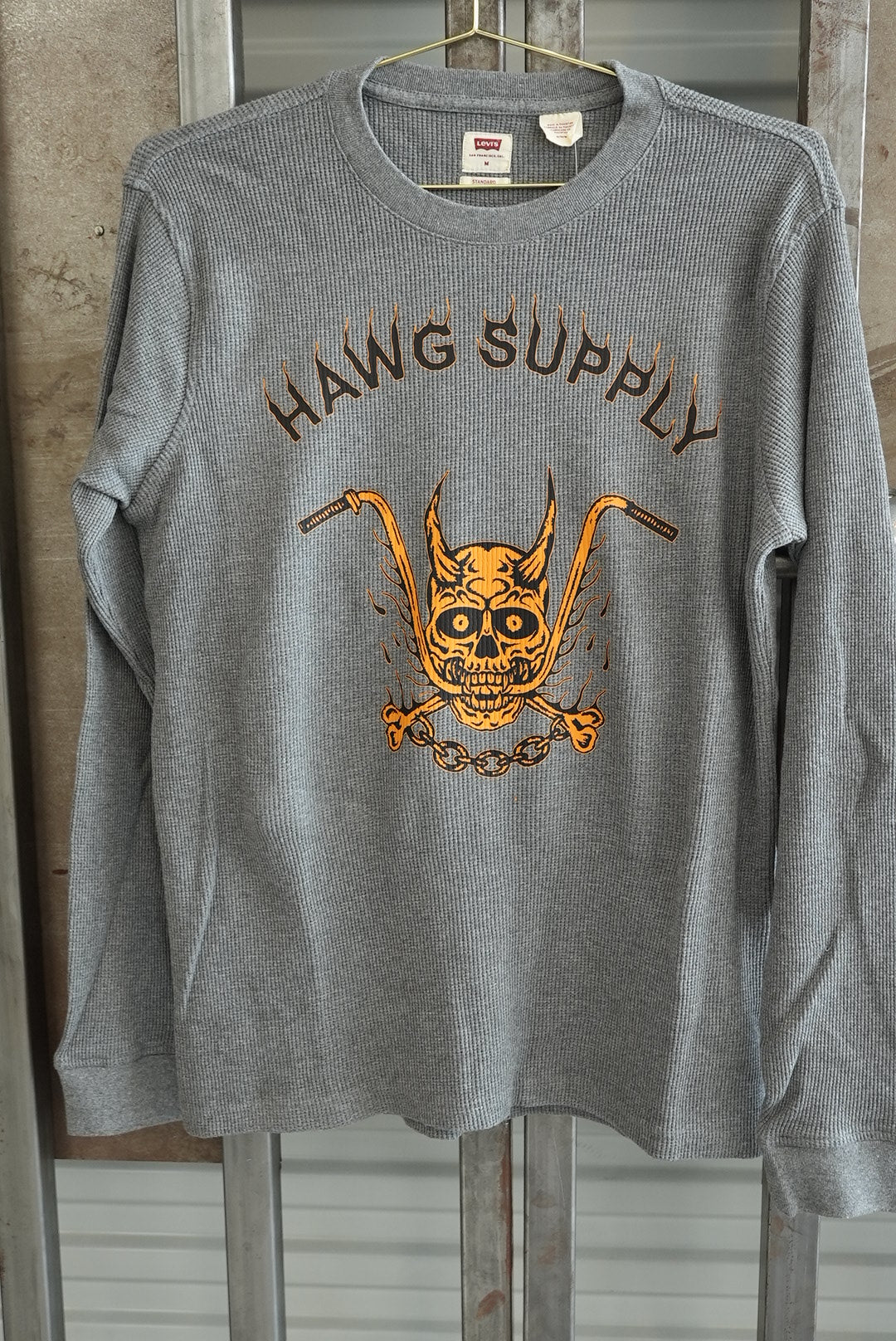 “Skullbars” Thermal Longsleeve Shirt - Limited