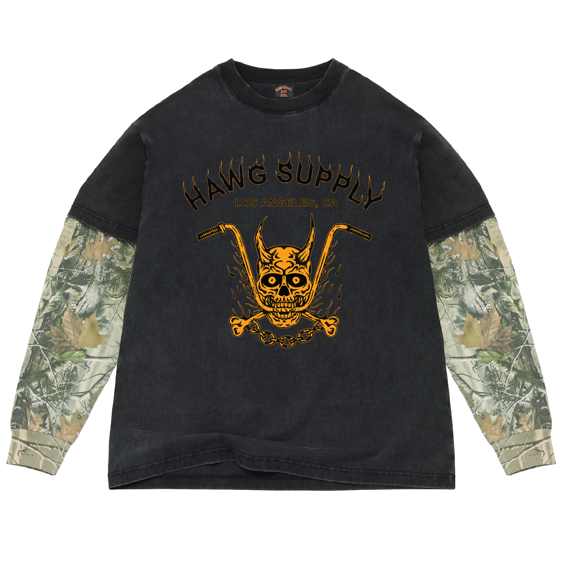Skullbars Longsleeve 2-Fer Shirt – Hawg Supply Apparel