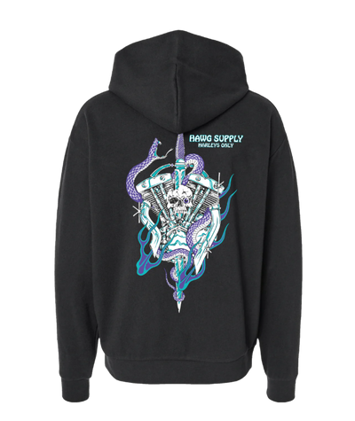 "Harley’s Only" MidWeight Hoodie 8.5oz