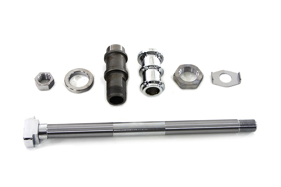 Chrome Rear Axle Kit