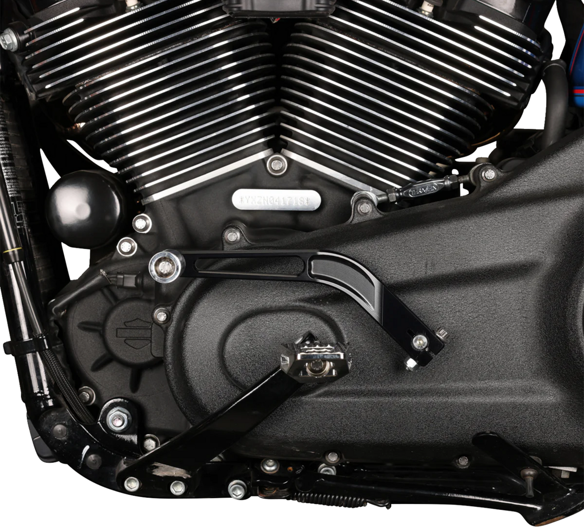 THRASHIN SUPPLY CO. LEVER SHIFT 1" SHORTER M8 SOFTAIL BLACK