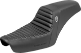 Step-Up Seat - Tuck-n-Roll - Black - Dyna '96-'03
