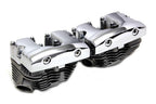 Cylinder Head Set with Chrome Rocker Box
