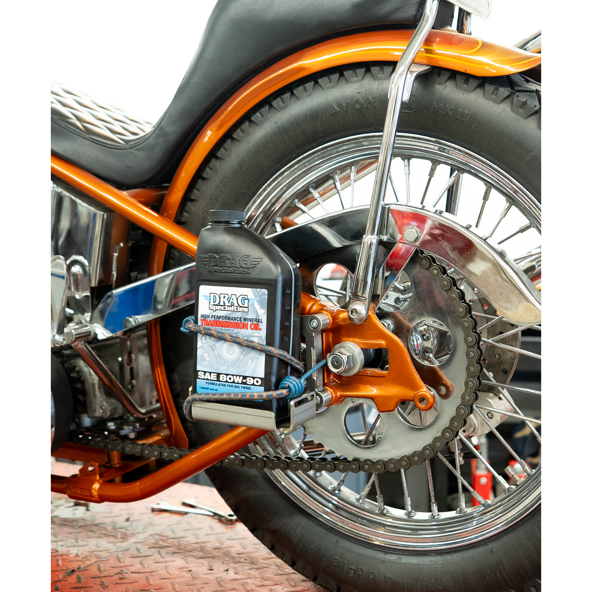 Oil Bottle Rack For Cast Axle Plate Mount