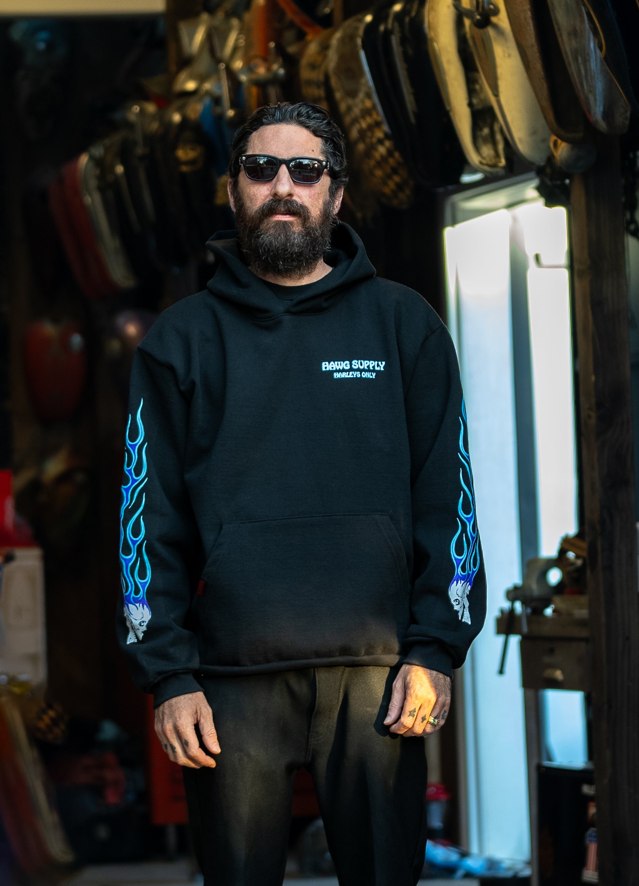 "Harley’s Only" MidWeight Hoodie 8.5oz