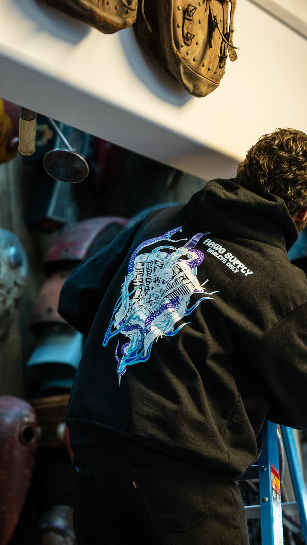 "Harley’s Only" MidWeight Hoodie 8.5oz