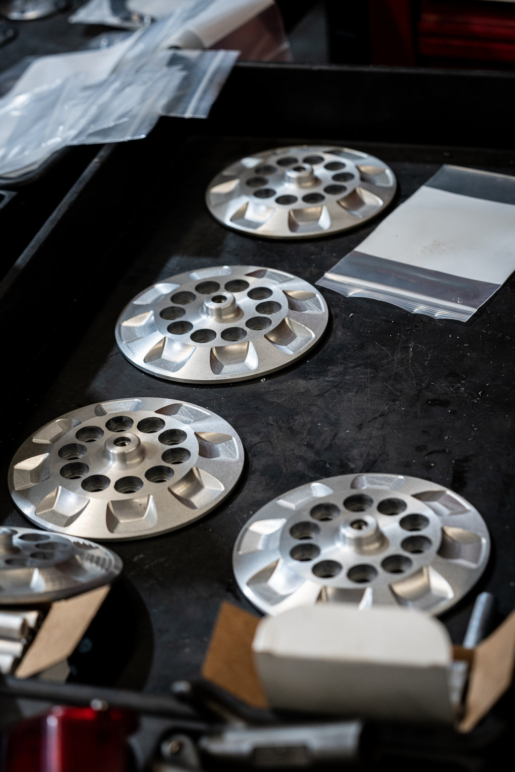 "Milled" 4-Speed Pressure Plate