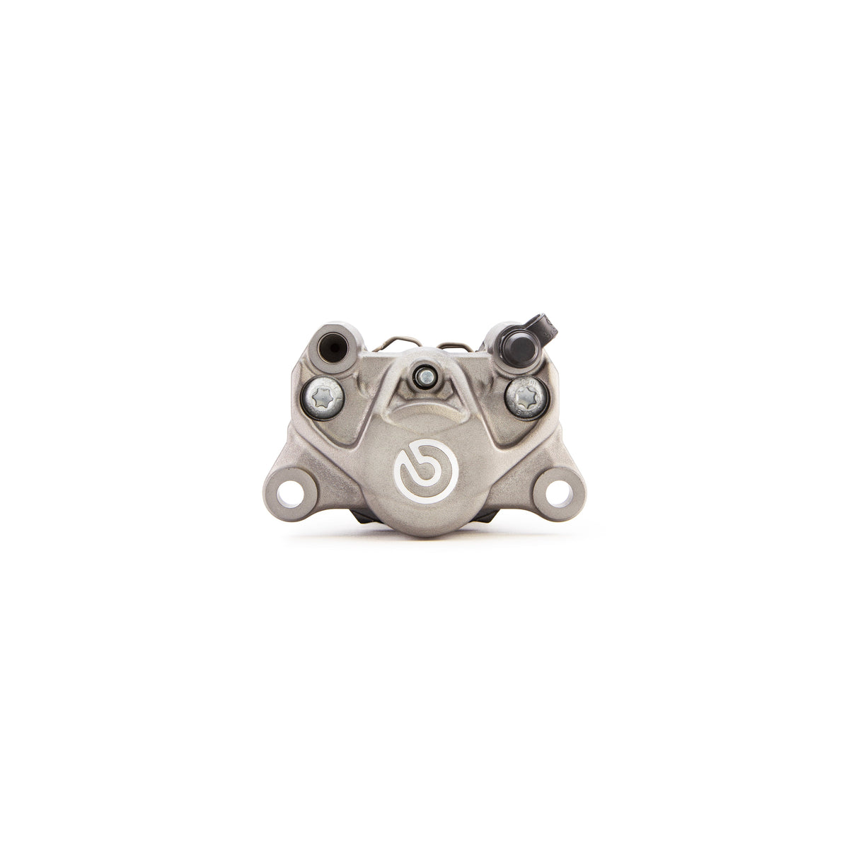 Brembo P2 34mm rear caliper, Titanium, left bleeder