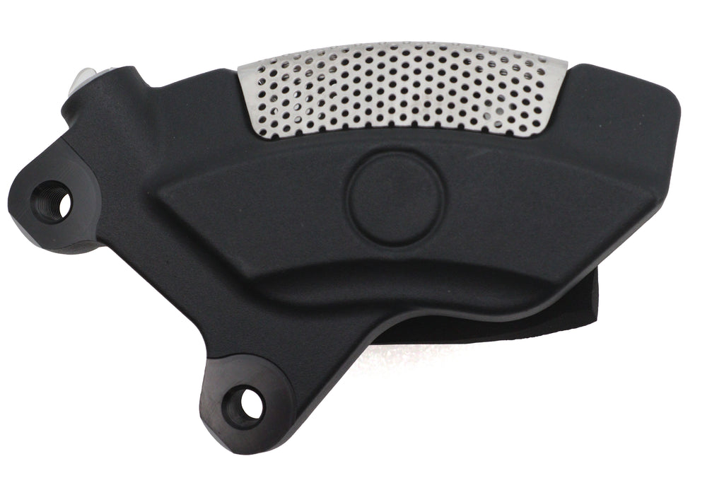 Black Front Left Side Caliper with Brake Pads