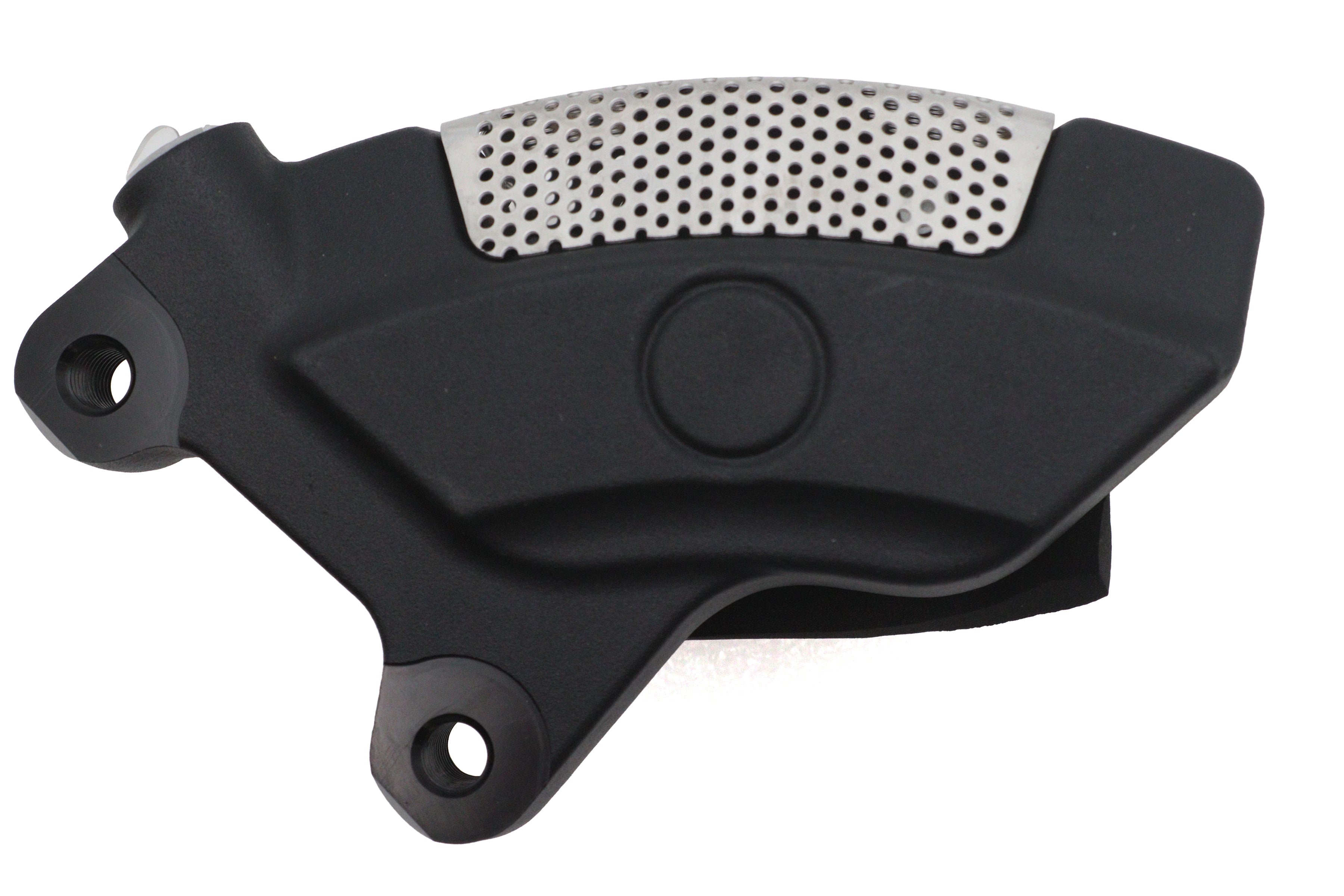 Black Front Left Side Caliper with Brake Pads