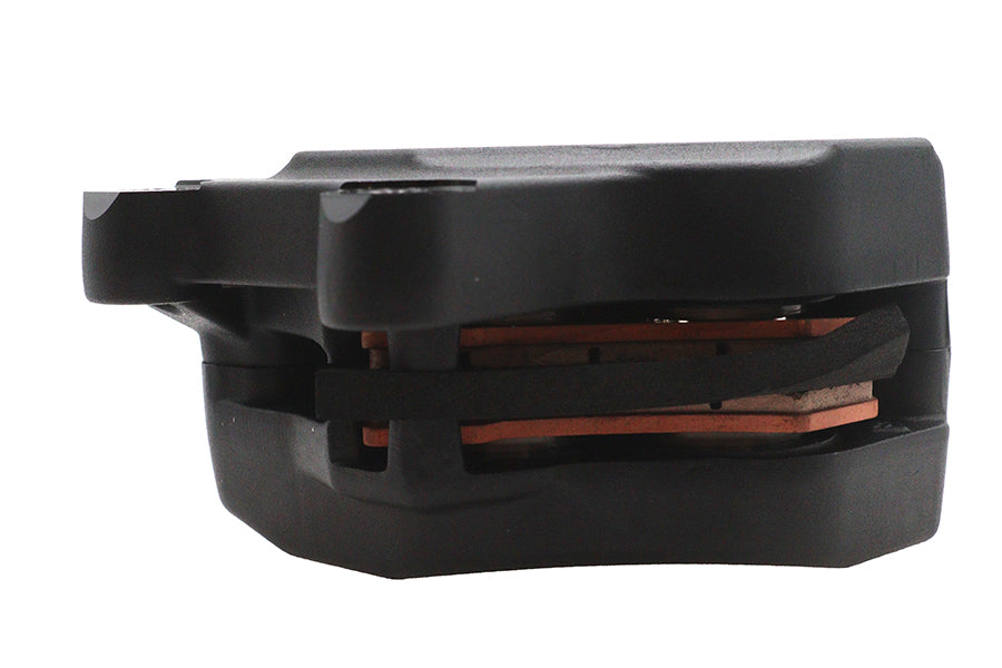 Black Front Left Side Caliper with Brake Pads