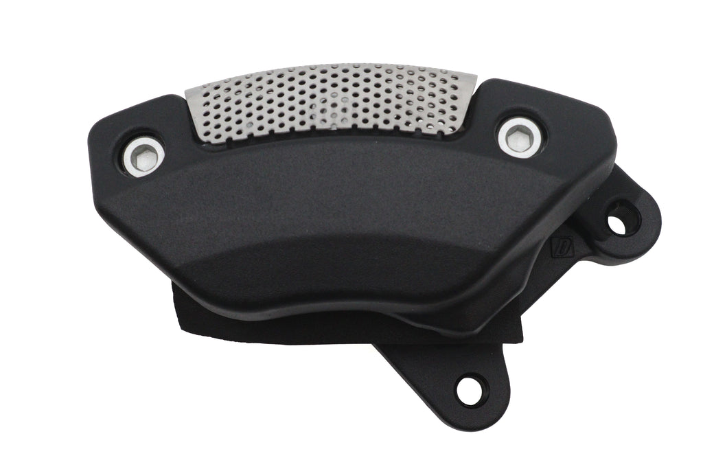 Black Front Left Side Caliper with Brake Pads