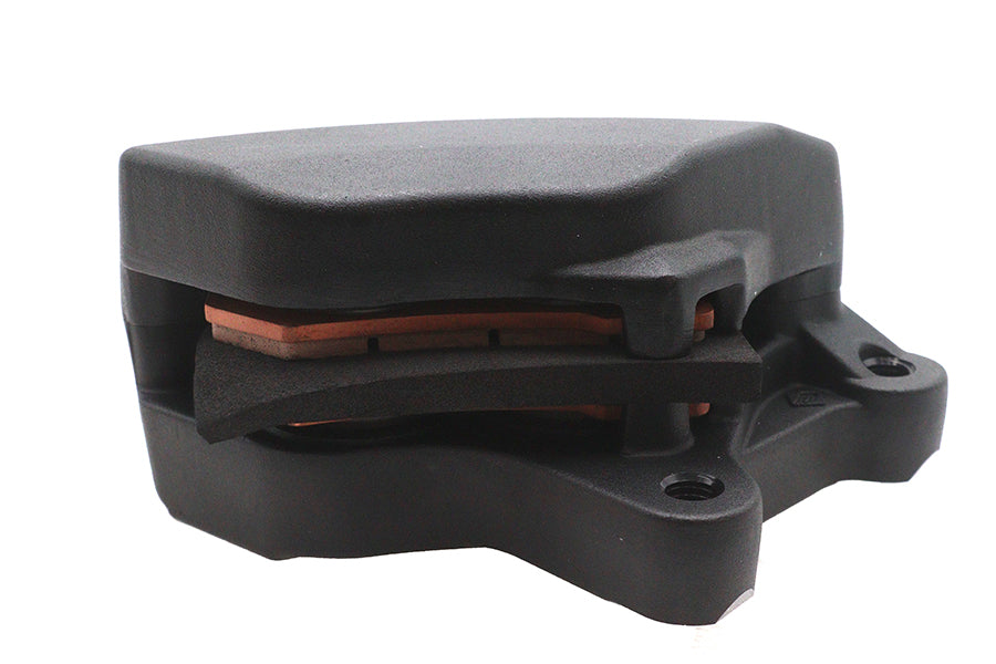 Black Front Left Side Caliper with Brake Pads