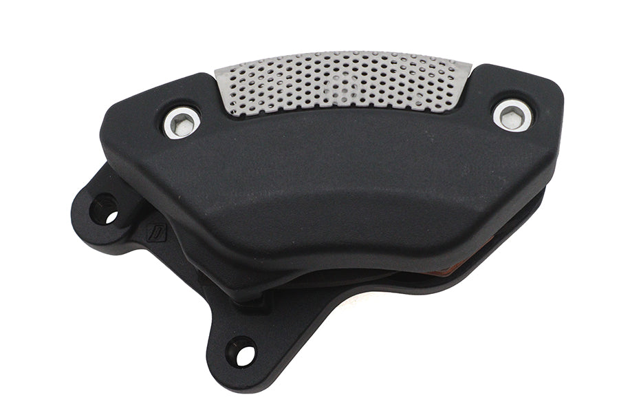 Black Front Right Side Caliper with Brake Pads