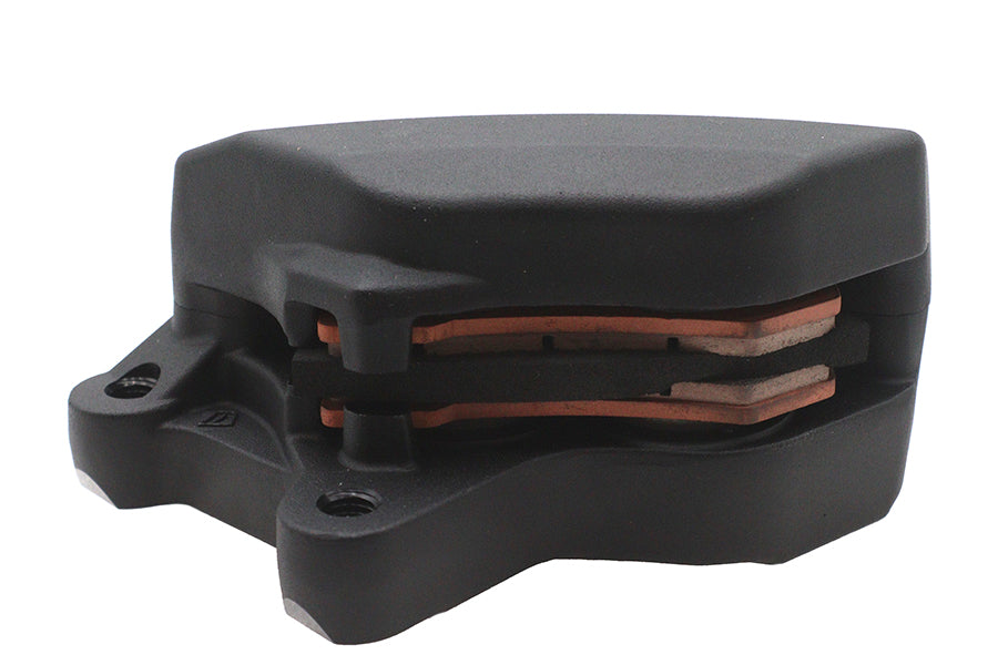 Black Front Right Side Caliper with Brake Pads