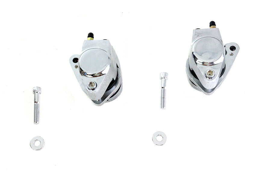 Right and Left Front Caliper Set 1 Piston