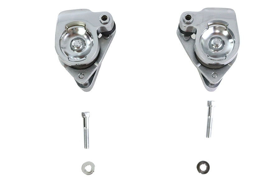 Right and Left Front Caliper Set 1 Piston