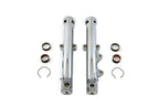 39mm Fork Sliders Chrome Single Disc