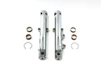 39mm Fork Sliders Chrome Single Disc