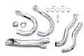 Chrome 2 into 1 Exhaust Header Set