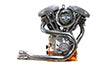 Alphabet FX-FXE Exhaust Header Set Chrome