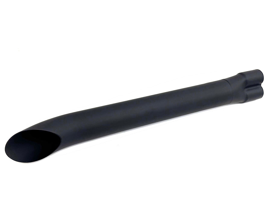 2:1 24 inch Collector Turn Out Muffler Chrome