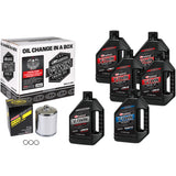 Twin Cam Oil Change Kit - Chrome Filter