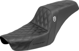 Step-Up Seat - Gripper - Black - Dyna '96-'03
