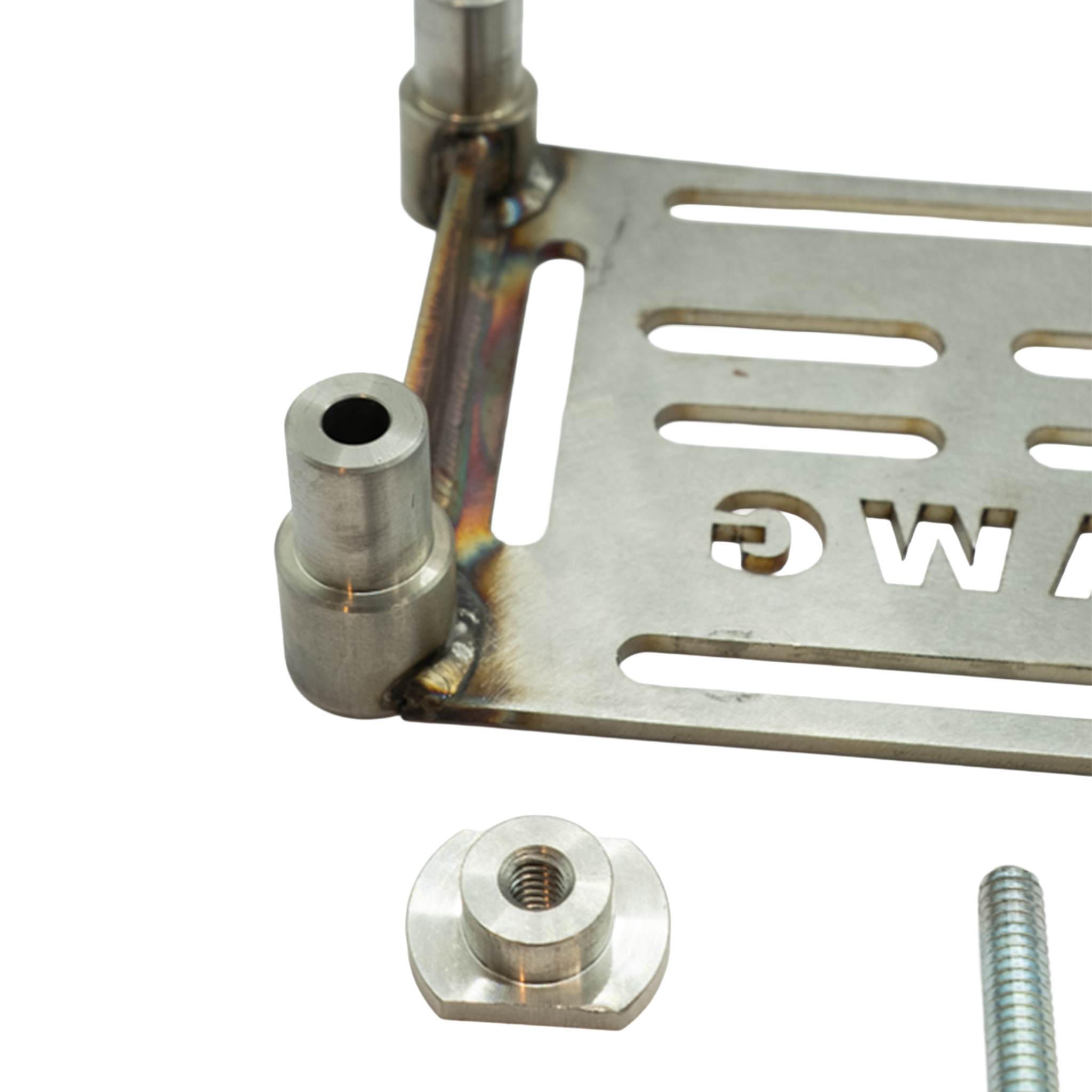 Knuckle/Panhead Axle Plate Fuel Mount