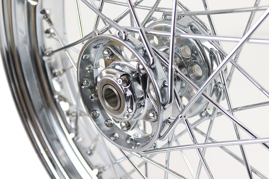 16 inch x 3.00 inch Replica F-H Star Hub Wheel Chrome – Hawg Supply