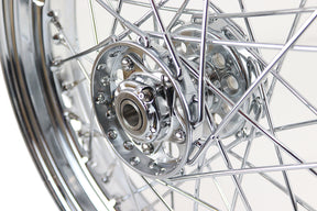 16 inch x 3.00 inch Replica F-H Star Hub Wheel Chrome