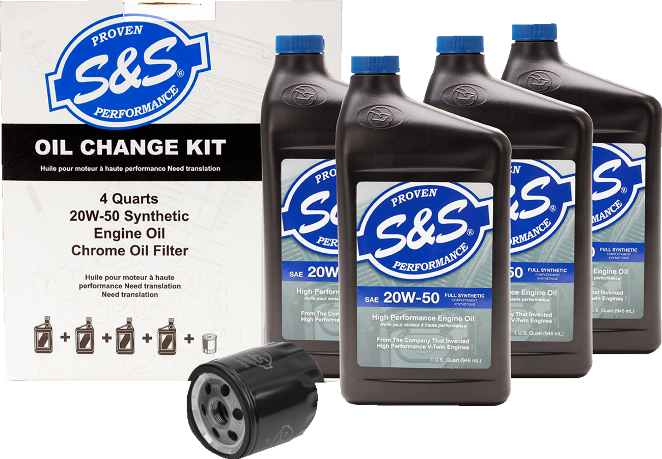 S&S CYCLE KIT S&S OIL CHANGE MILW