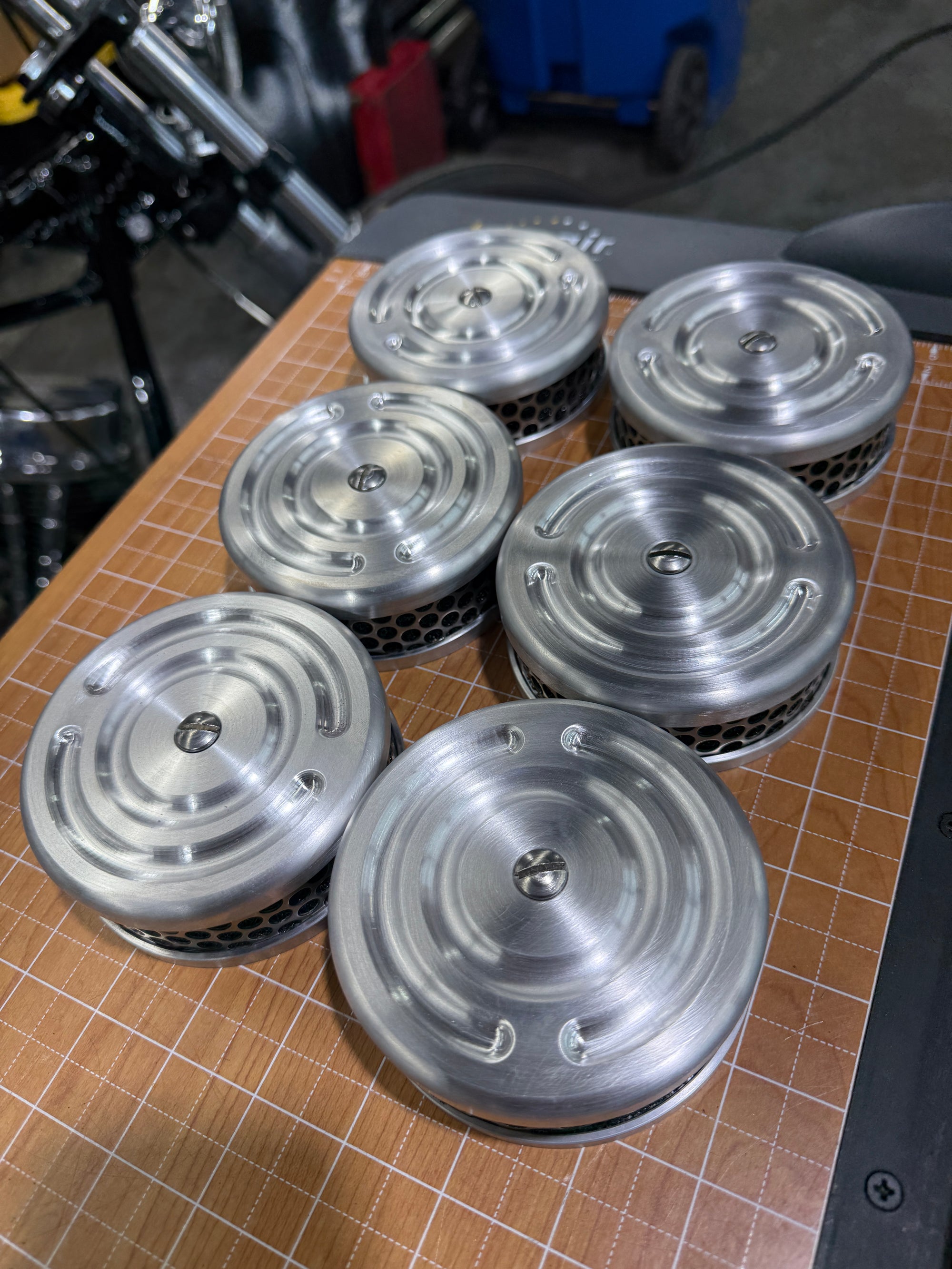 Swirl 4" Air Cleaner S&S and CV Carb
