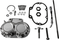 BAKER DRIVETRAIN COVER TRANS M8 HYDRAULIC POLISH