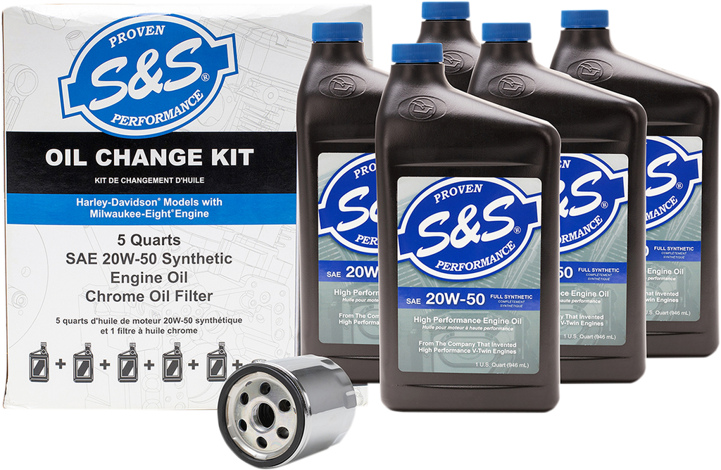S&S CYCLE KIT S&S OIL CHANGE MILW