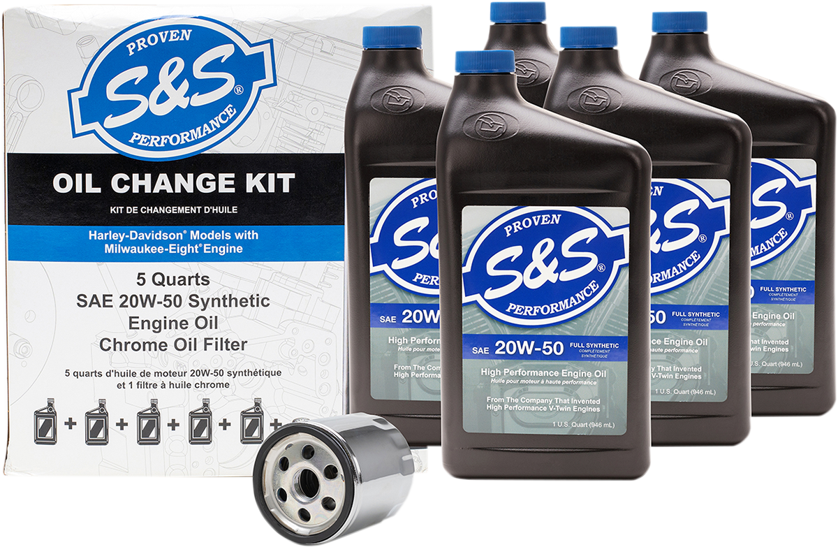 S&S CYCLE KIT S&S OIL CHANGE MILW