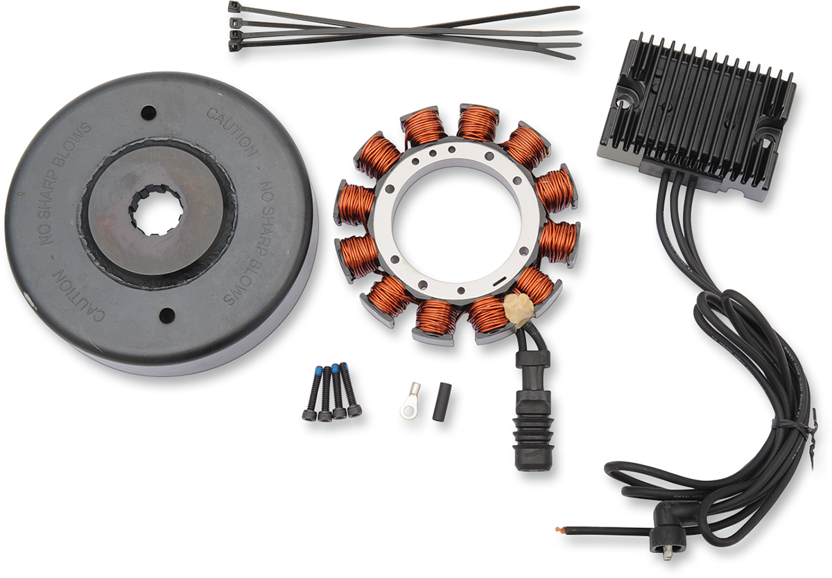 DRAG SPECIALTIES KIT CHARGING 32A BLACK