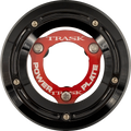TRASK DERBY COVER AND POWER PLATE KIT M8 SFTL BLK/RED