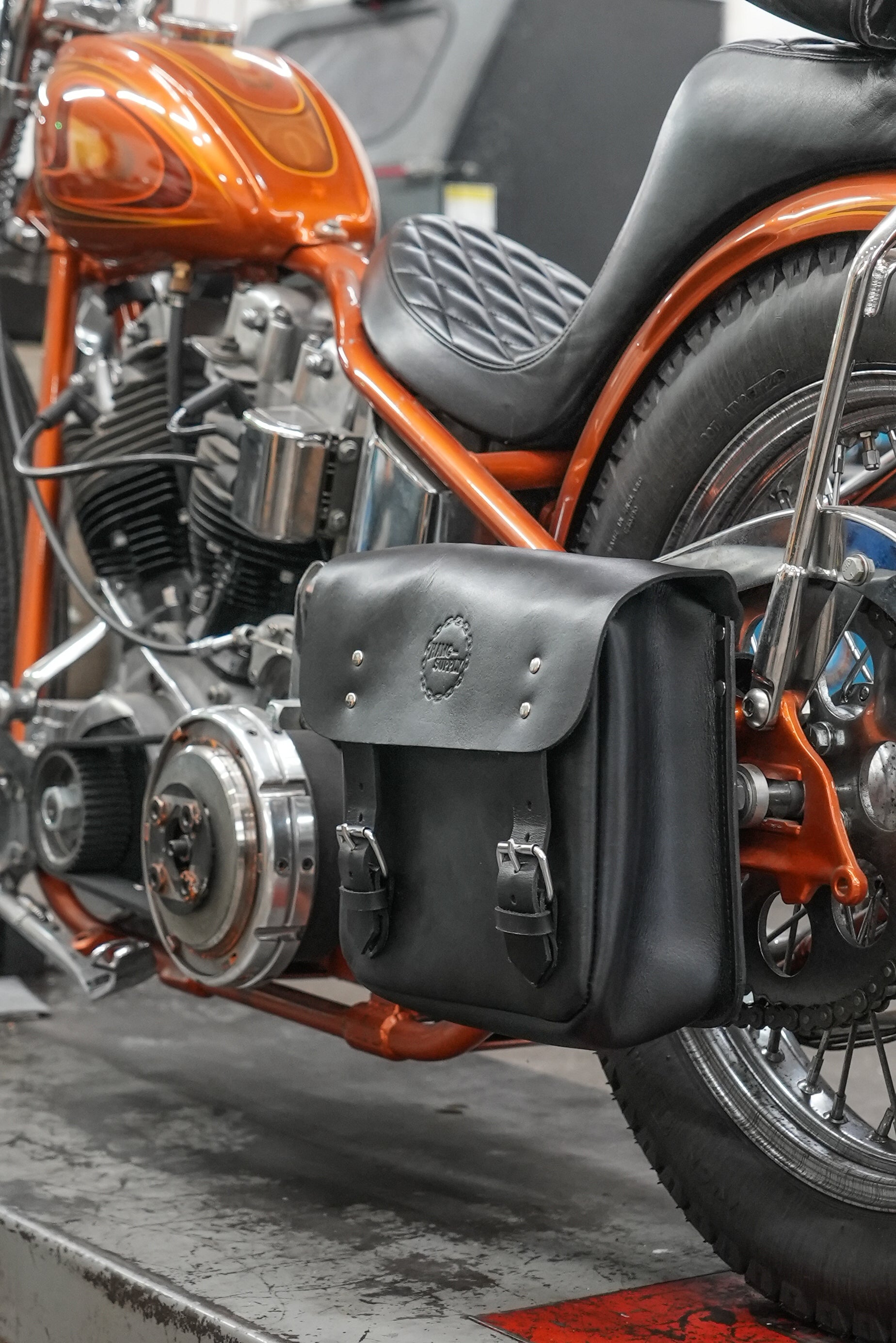 Hawg Leathers Side Mount Frame Bag