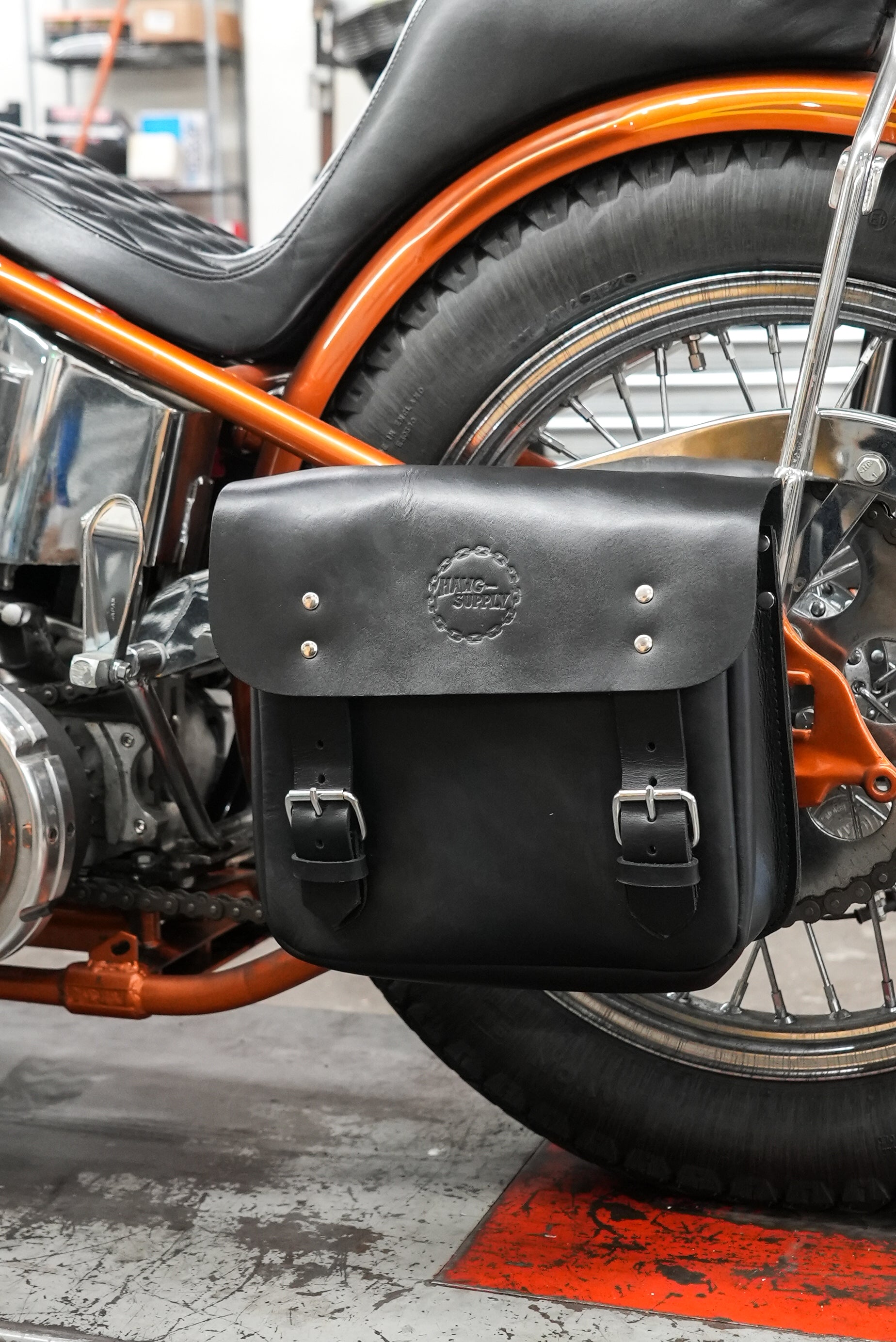 Hawg Leathers Side Mount Frame Bag