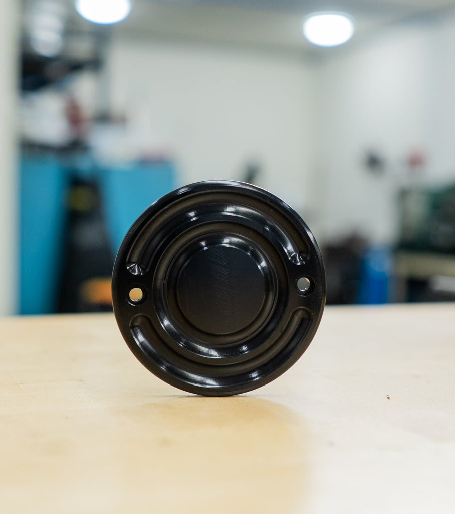 "Swirl" Points Cover Big Twin & Sportster
