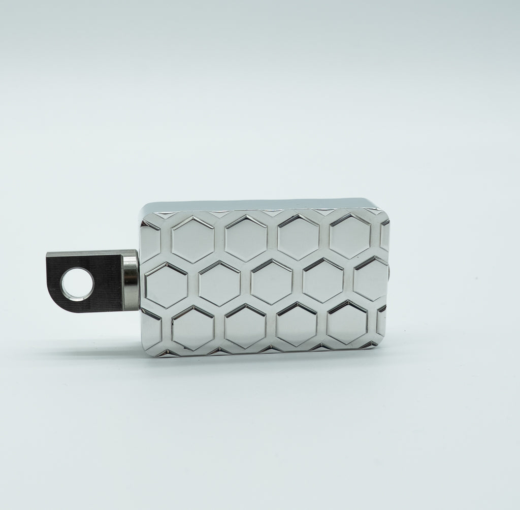 HoneyComb Kicker Pedal Polished