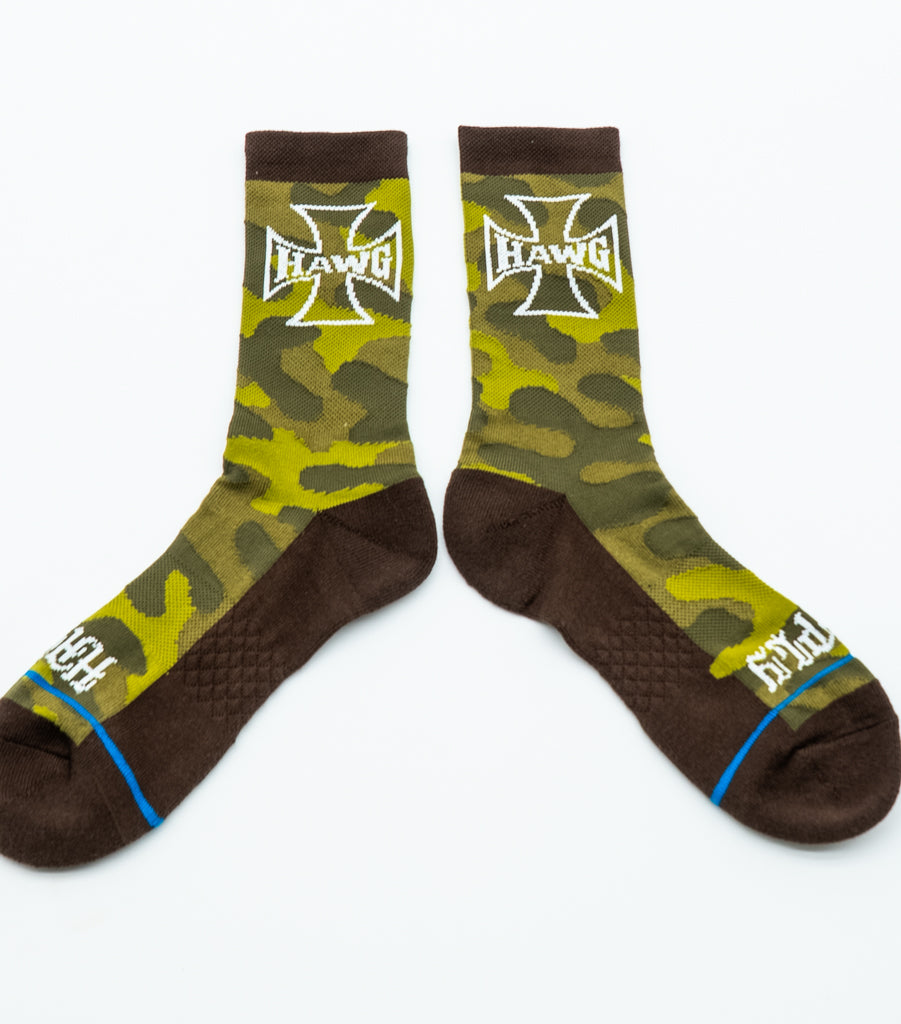 Hawg Cross Socks – Camo