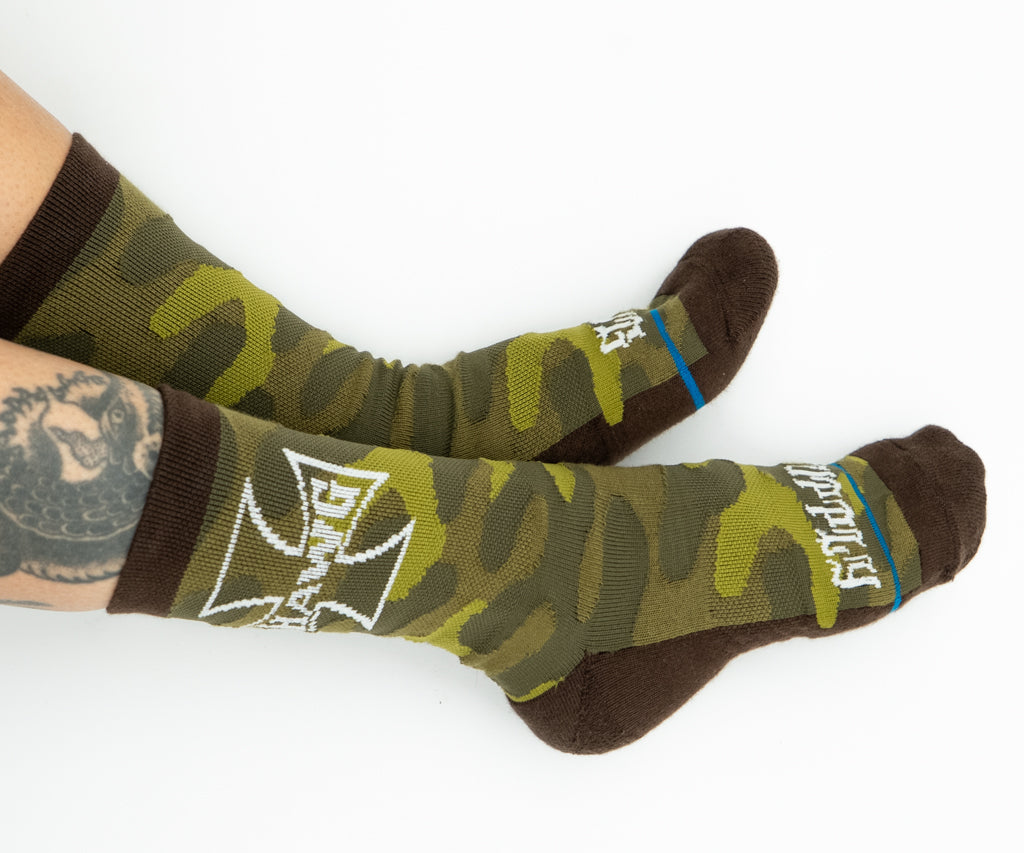 Hawg Cross Socks – Camo