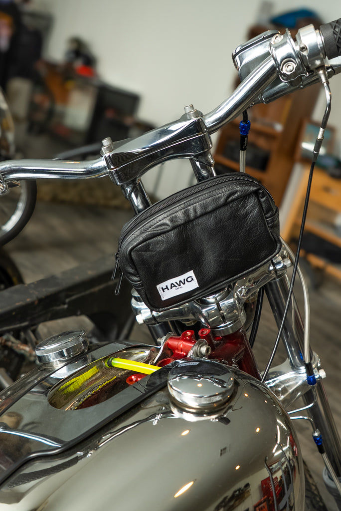 Leather Mini Handlebar Bag