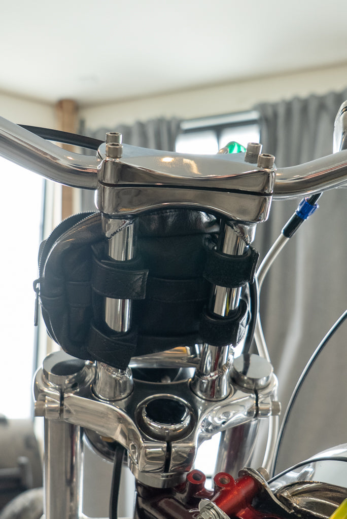 Leather Mini Handlebar Bag