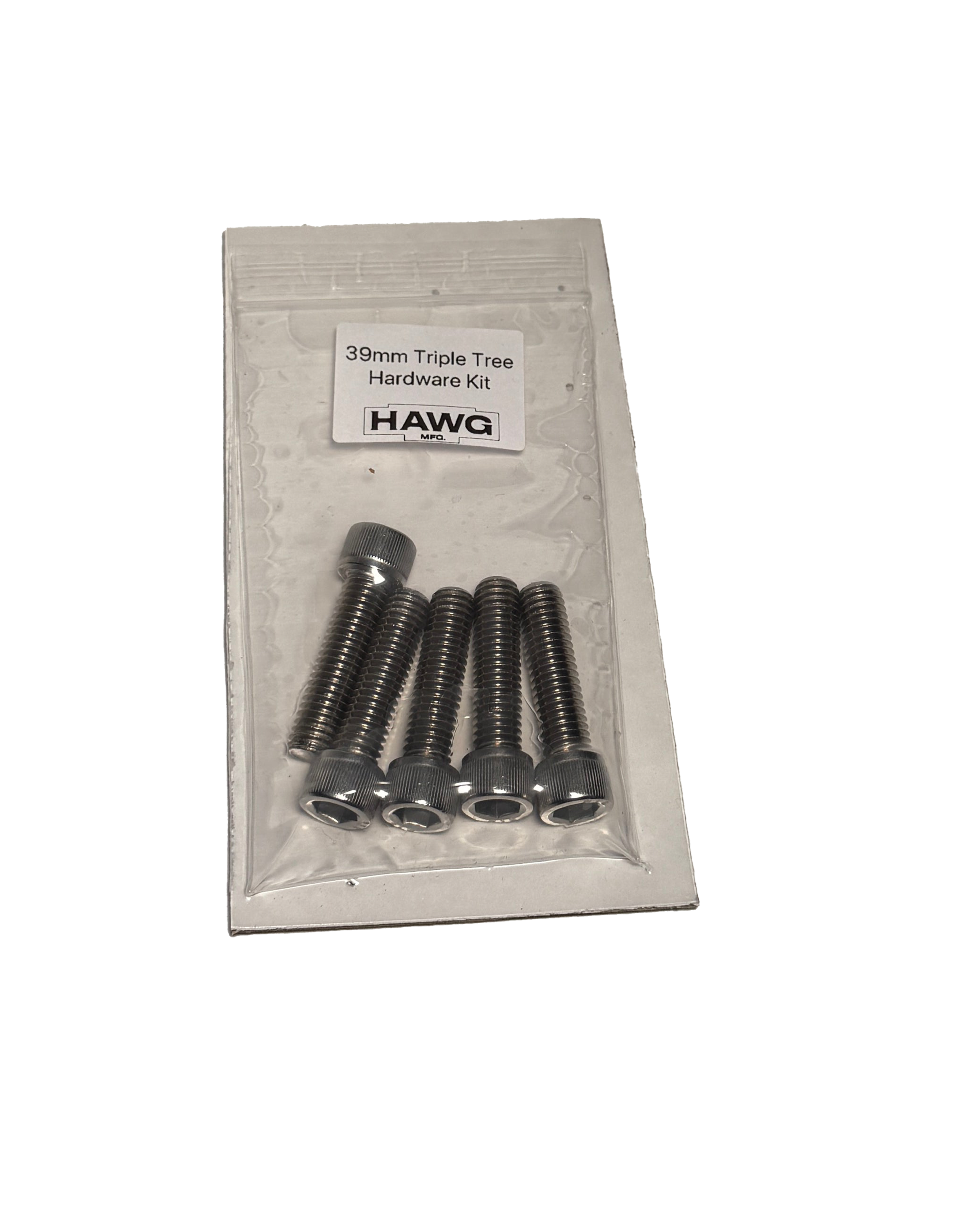 39mm Triple Tree Allen Pinch Bolt Set