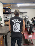 Hawgin' Cut-Off T-Shirt Vintage Black
