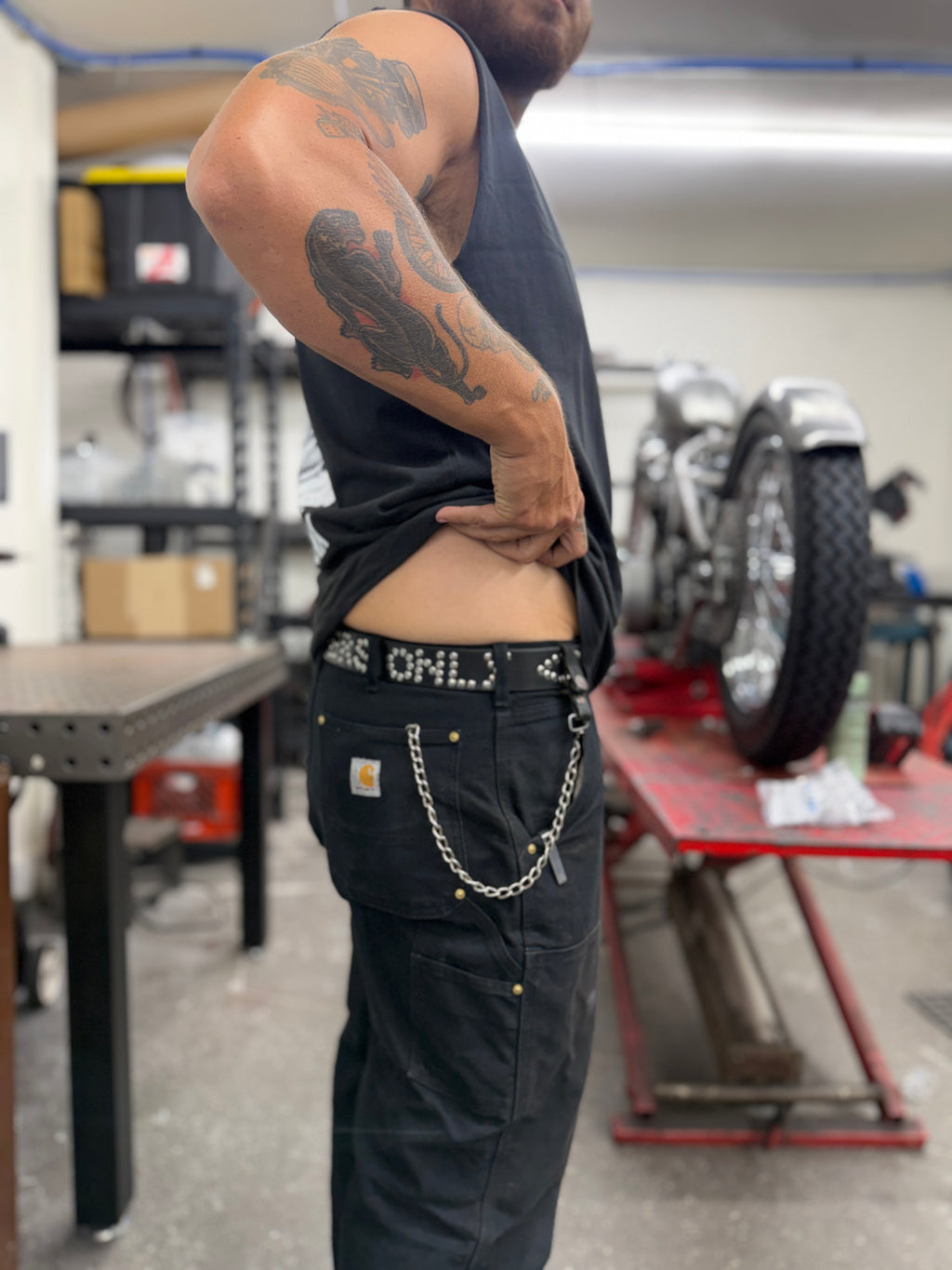 Hawg Leathers Choppers Only Belt
