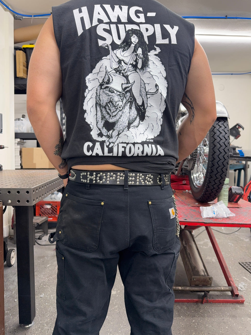 Hawg Leathers Choppers Only Belt